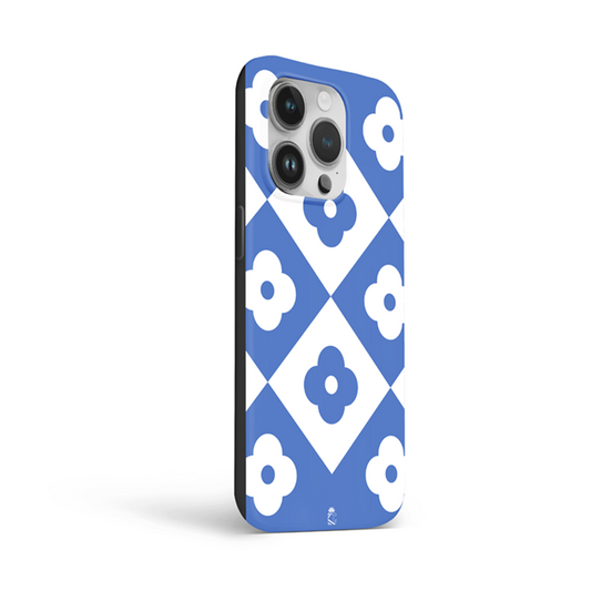 Flower Squares Flexible Soft Silicone Case