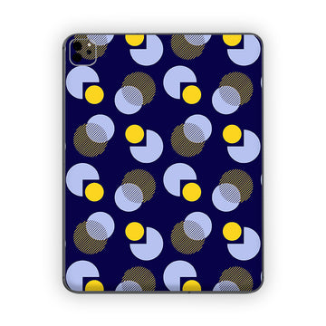 Blue Pacmans Ipad Skin