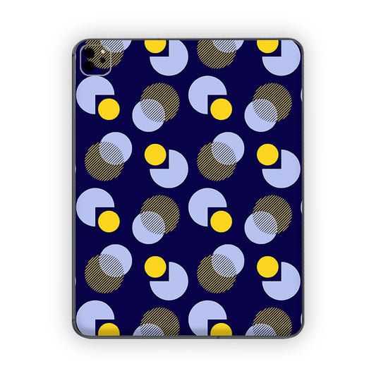 Blue Pacmans Ipad Skin