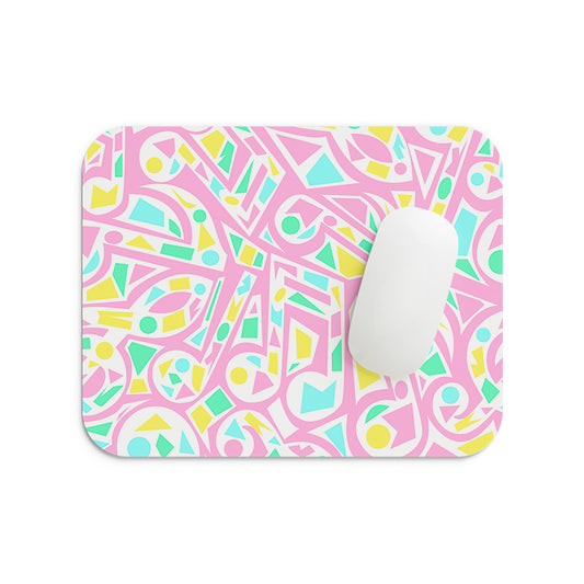 Playful  Pinks Mouse Pad
