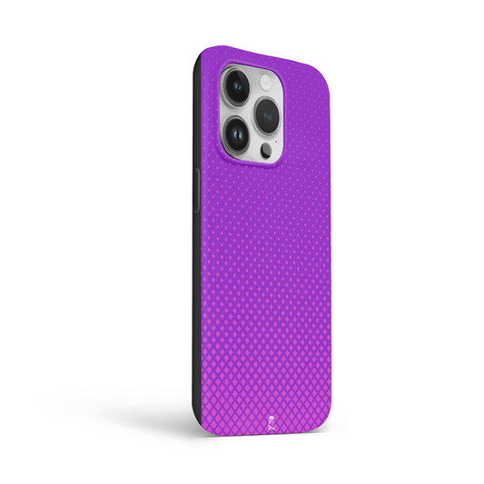 Purple Dots Flexible Soft Silicone Case