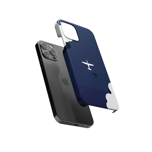 Flying Above Sea Slim Hard Case