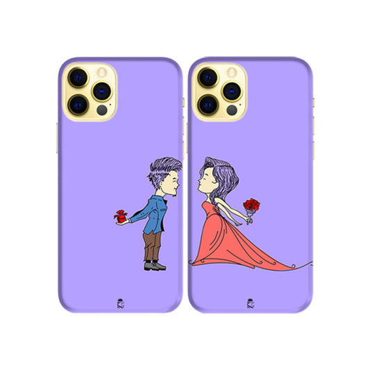 Valentines day Gift Slim Hard Couple Phone Case