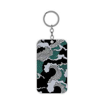 Continent Keychain