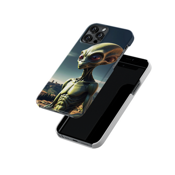 Alien On Earth Slim Hard Case