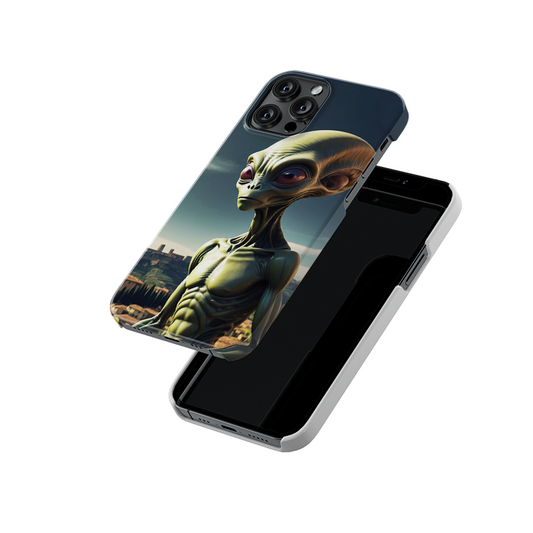 Alien On Earth Slim Hard Case
