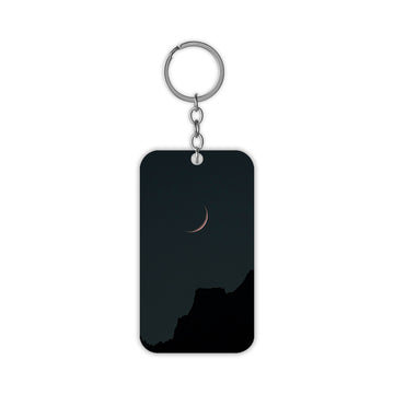 Half Moon Keychain