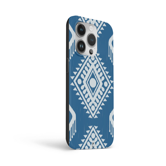 Blue Mottif Flexible Soft Silicone Case