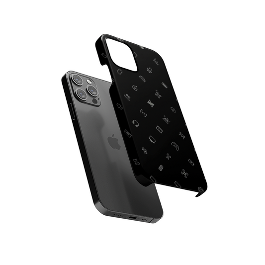 Tech Icons Slim Hard Case