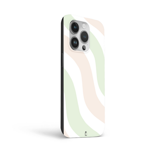 Pastel Waves Flexible Soft Silicone Case