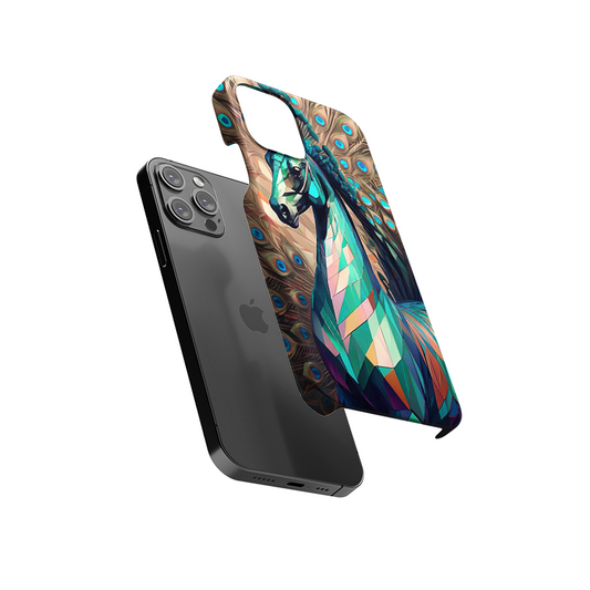 Horse And Peacock Manipulation Slim Hard Case