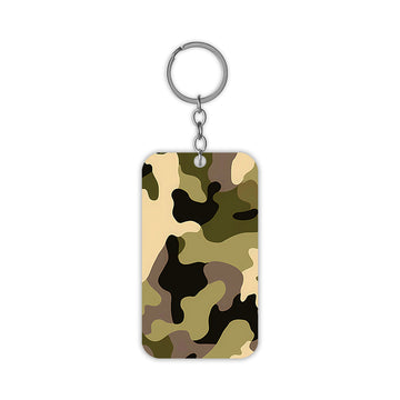 Army Camo Keychain