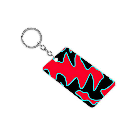 Red Neo Keychain