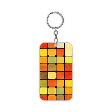 Rubics Cube Keychain