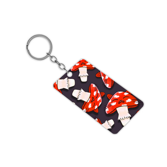 Mushrooms Keychain