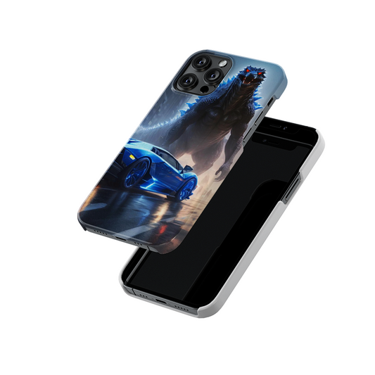 Supercar And Godzilla Slim Hard Case