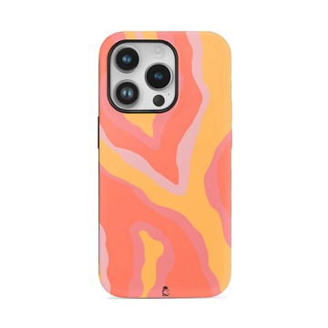 Pinky Waves Flexible Soft Silicone Case