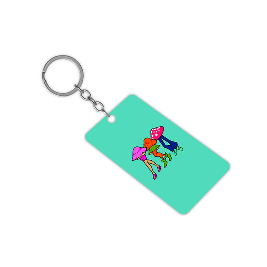 Mushroom ladies Keychain