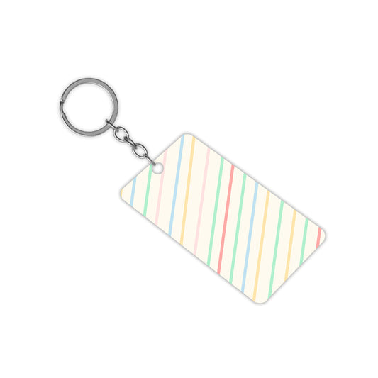 Cross Lines Keychain