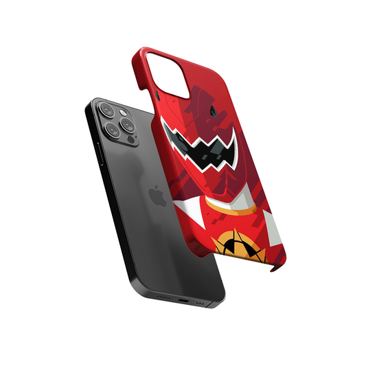 Red Power Ranger Slim Hard Case