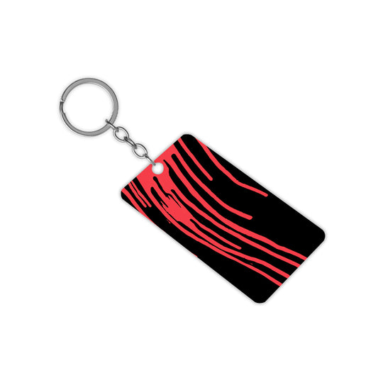 Bloody Black Design Keychain