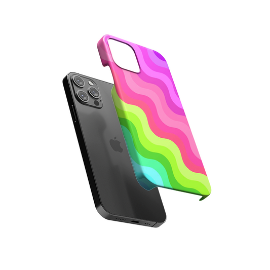 Colourful Curvy Slim Hard Case
