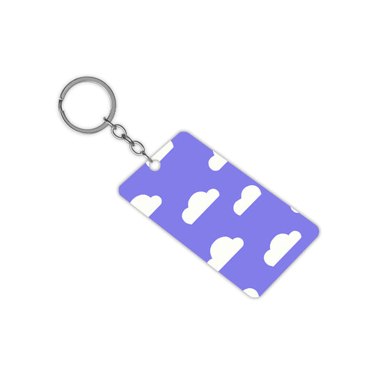 Puffy Clouds Keychain