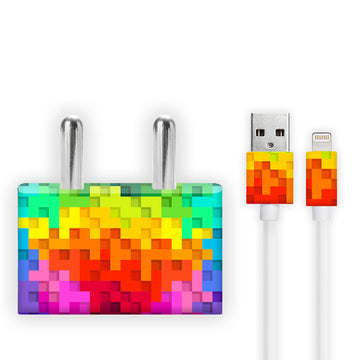 Funny Blocks Charger Skin