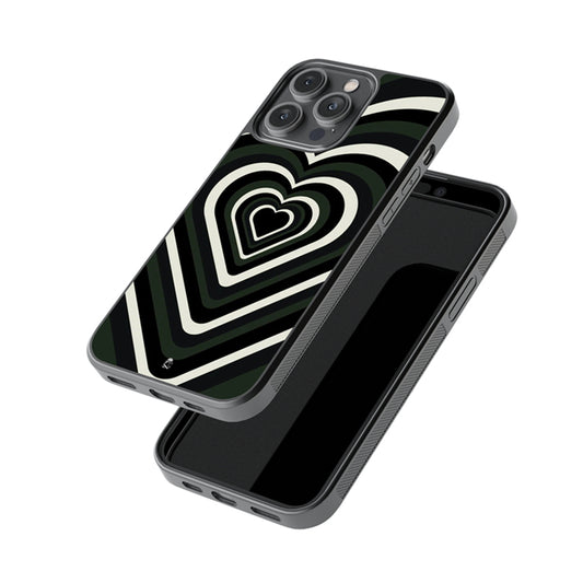 Dark Green Glossy Metal Case
