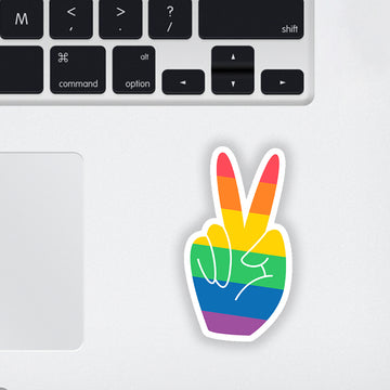 Peace Laptop Sticker