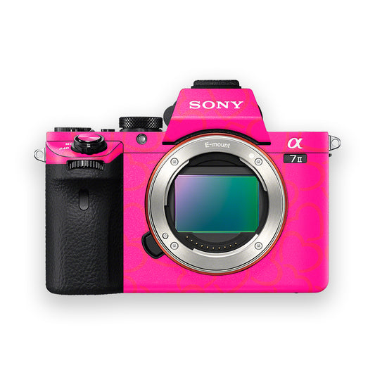 Pink Hearts Camera Skin