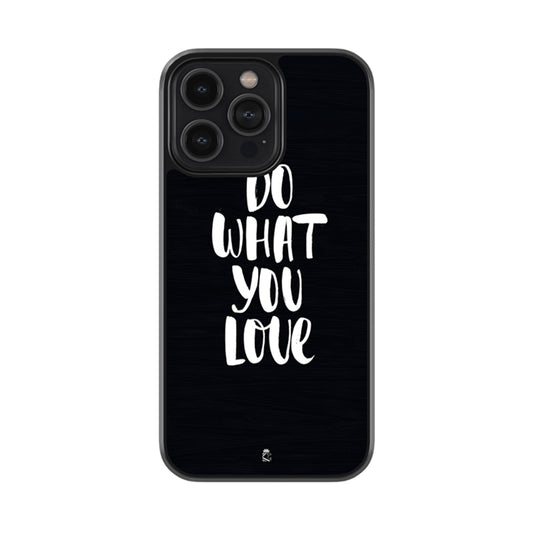 Do What You Love Glossy Metal Case