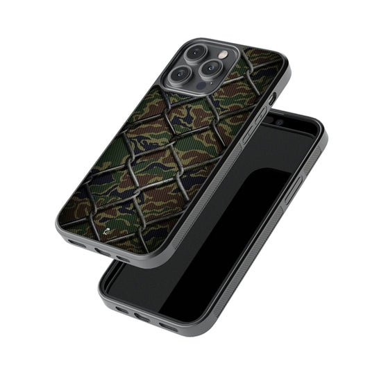 Dark Prison Camo Glossy Metal Case