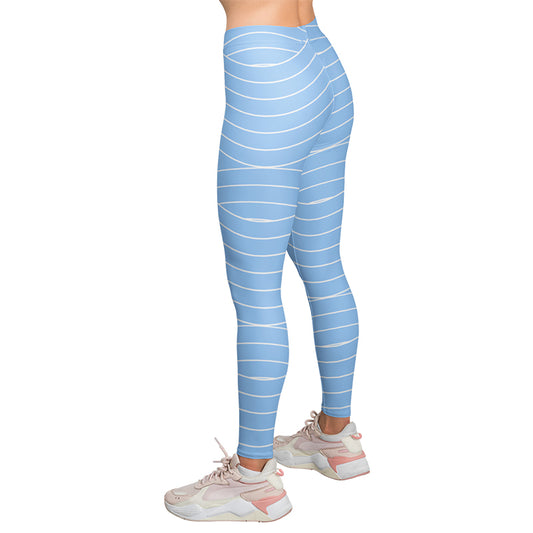 Sky Floats High Waist Leggings