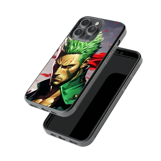 Roronoa Zoro Glossy Metal Case