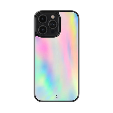 Rainbow Gradient Glossy Metal Case