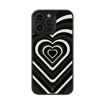 Dark Green Glossy Metal Case