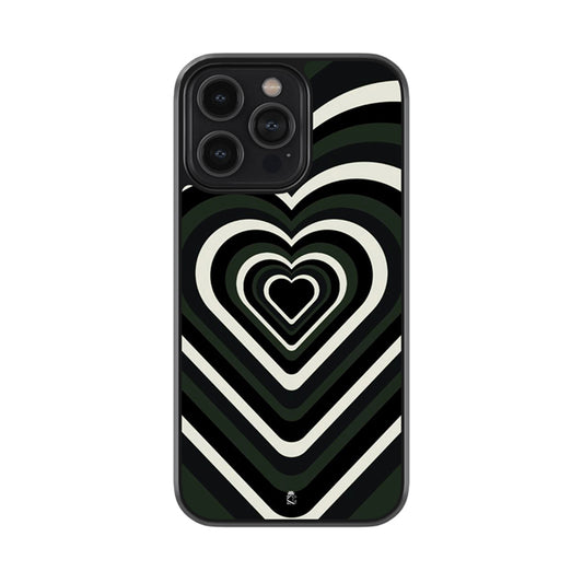 Dark Green Glossy Metal Case