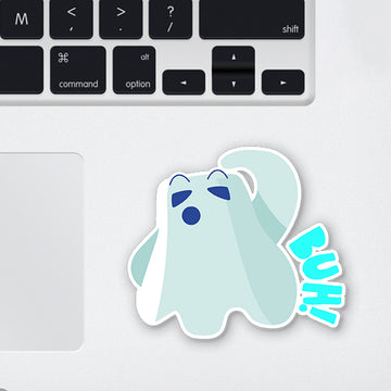 Buh !  Laptop Sticker