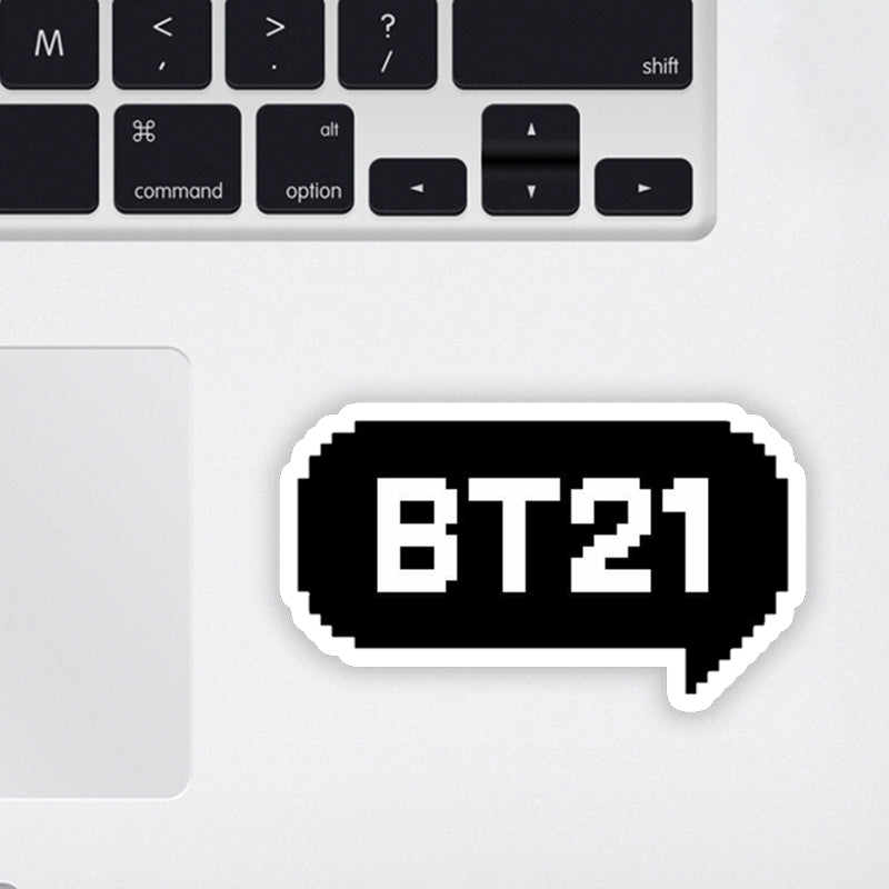 BT21 Laptop Sticker