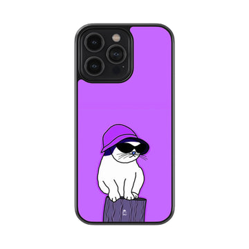 Boss Puss Glossy Metal Case