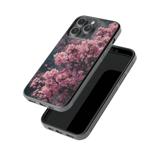 Floral Blossom Glossy Metal Case
