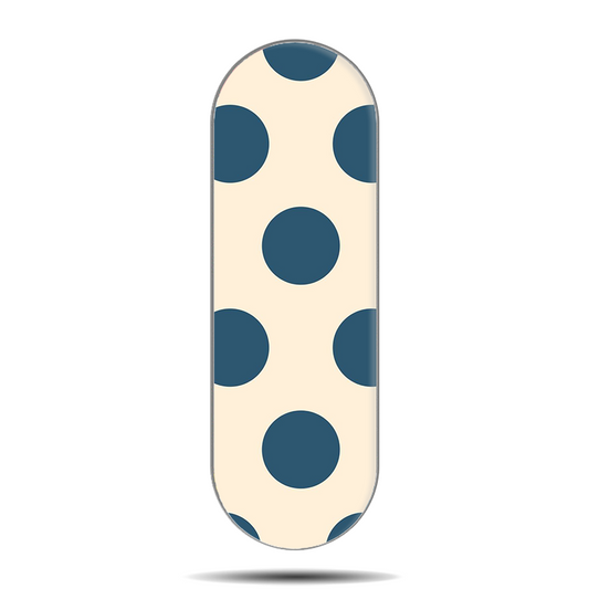 Blue Dots Phone Slider Grip