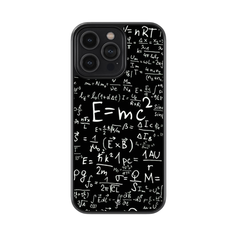 E= Mc2 Glossy Metal Case