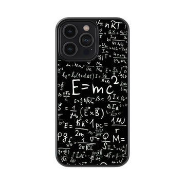 E= Mc2 Glossy Metal Case