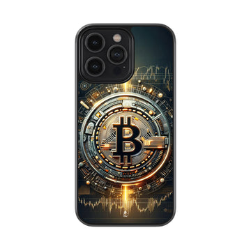 Bitcoin Glossy Metal Case