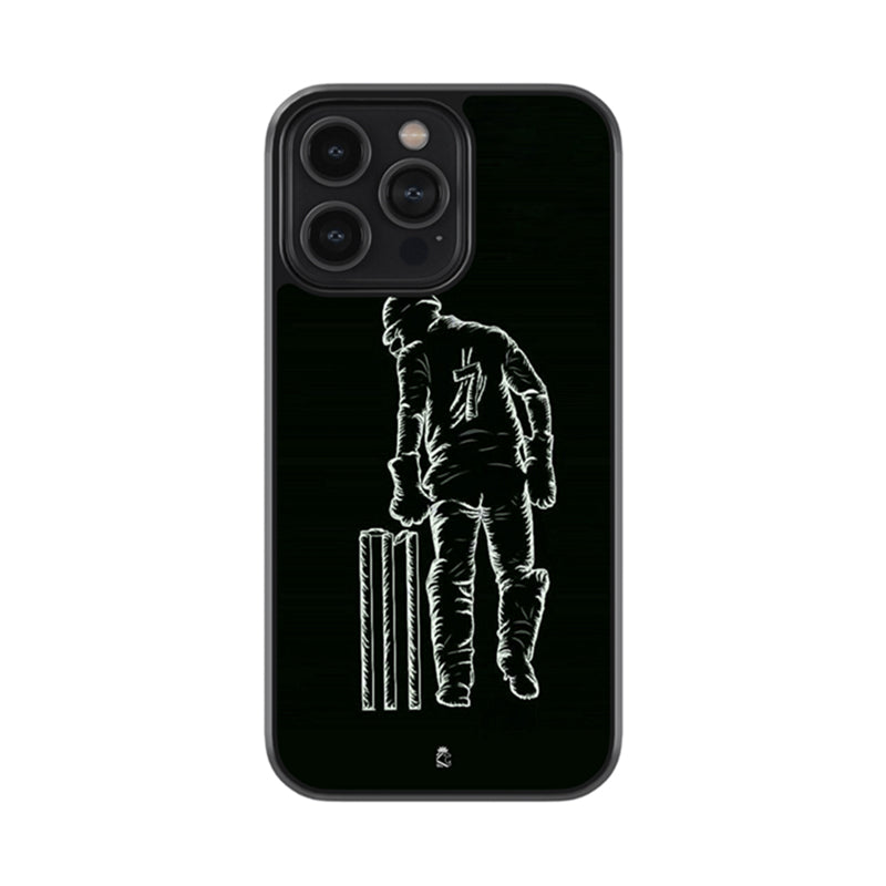 God of Cricket Glossy Metal Case