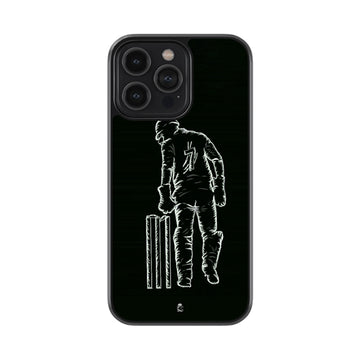 God of Cricket Glossy Metal Case