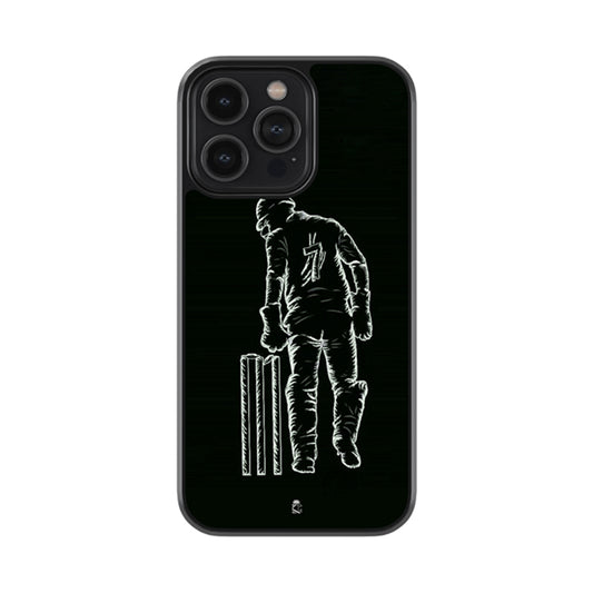 God of Cricket Glossy Metal Case