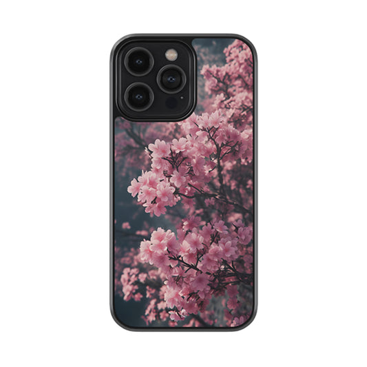 Floral Blossom Glossy Metal Case